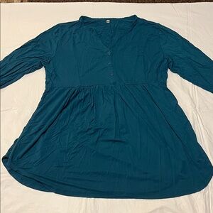 Teal Women's Top